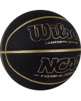 Мяч баскетбольный. WILSON NCAA Highlight Gold, р.7 Чёрный-фото 3 additional image